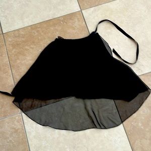 Black dance skirt